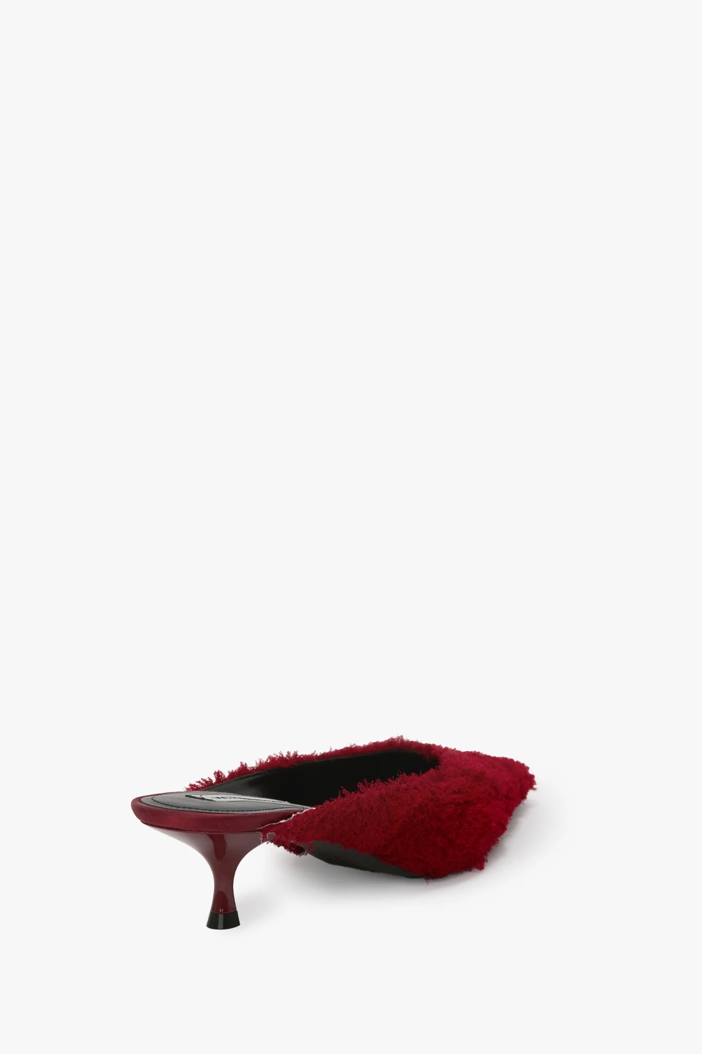 Victoria Beckham | Kitten Mule - Cherry Red