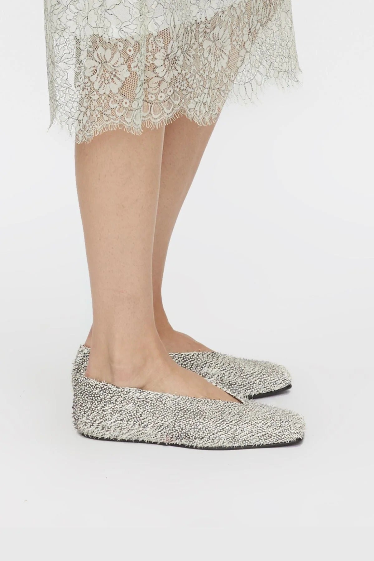 Camilla and Marc | Birgitte Two Tone Ballerina - Black/White