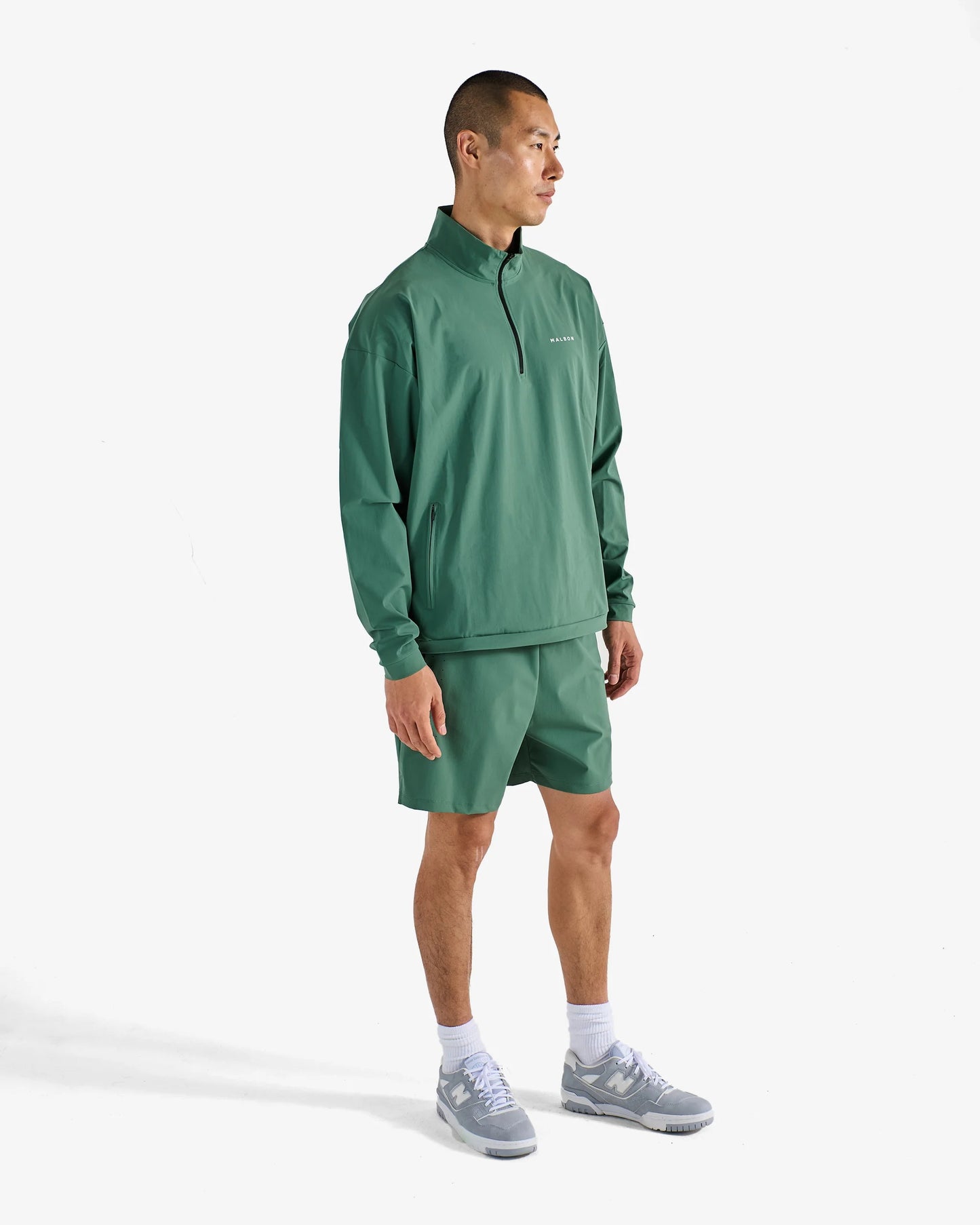 Malbon | Performance 2 in 1 Shorts - Forest/Black