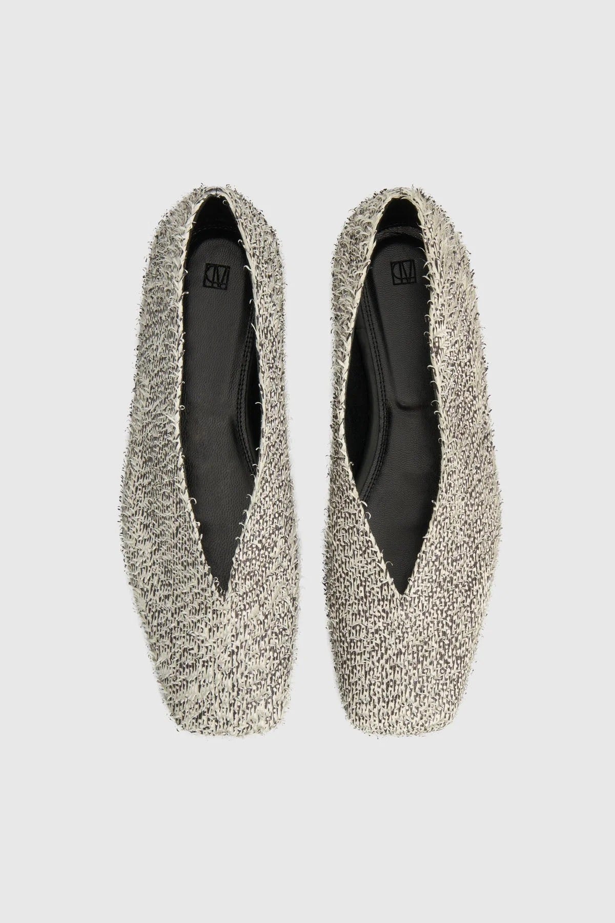 Camilla and Marc | Birgitte Two Tone Ballerina - Black/White