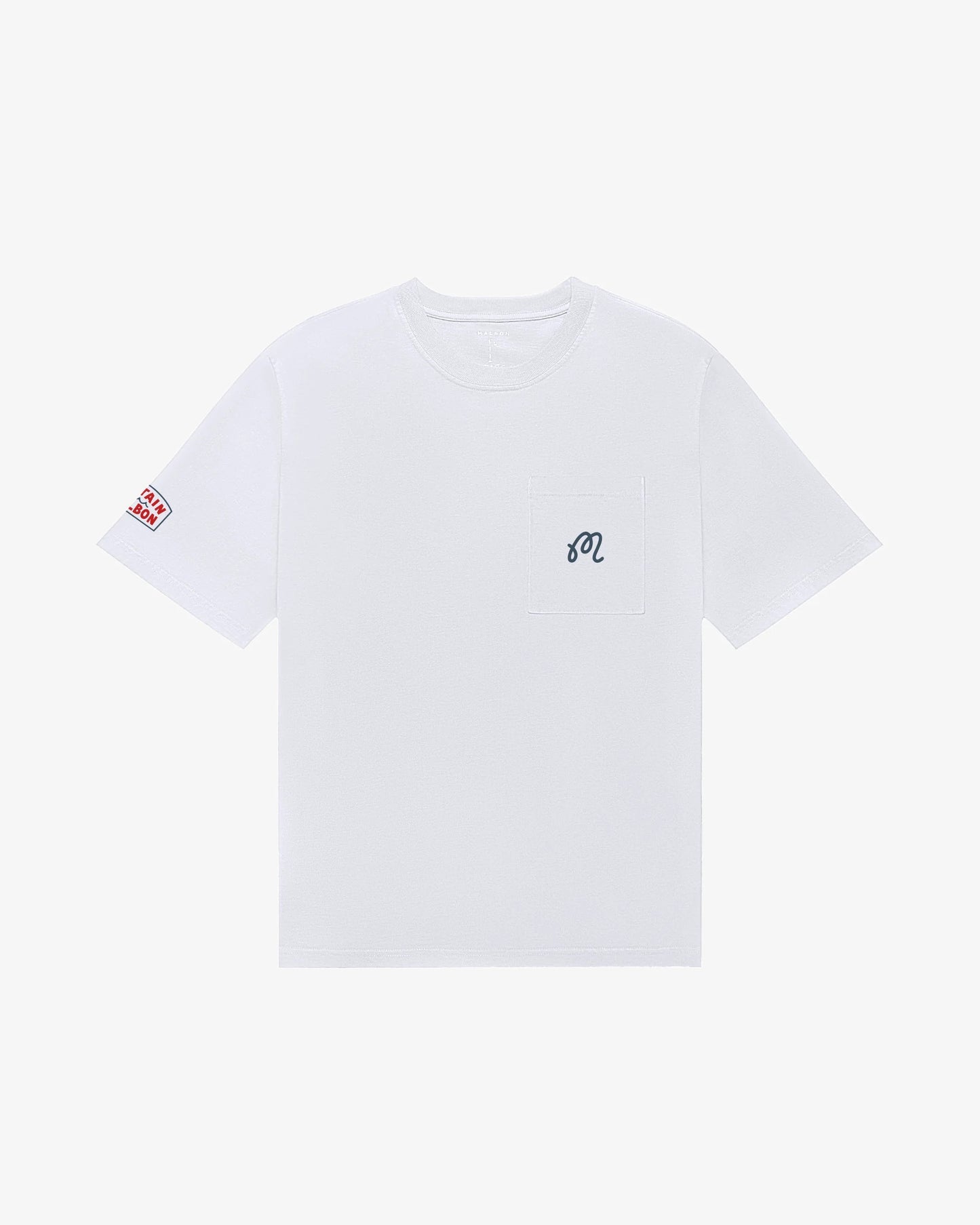 Malbon | Vista Captain Tee - White