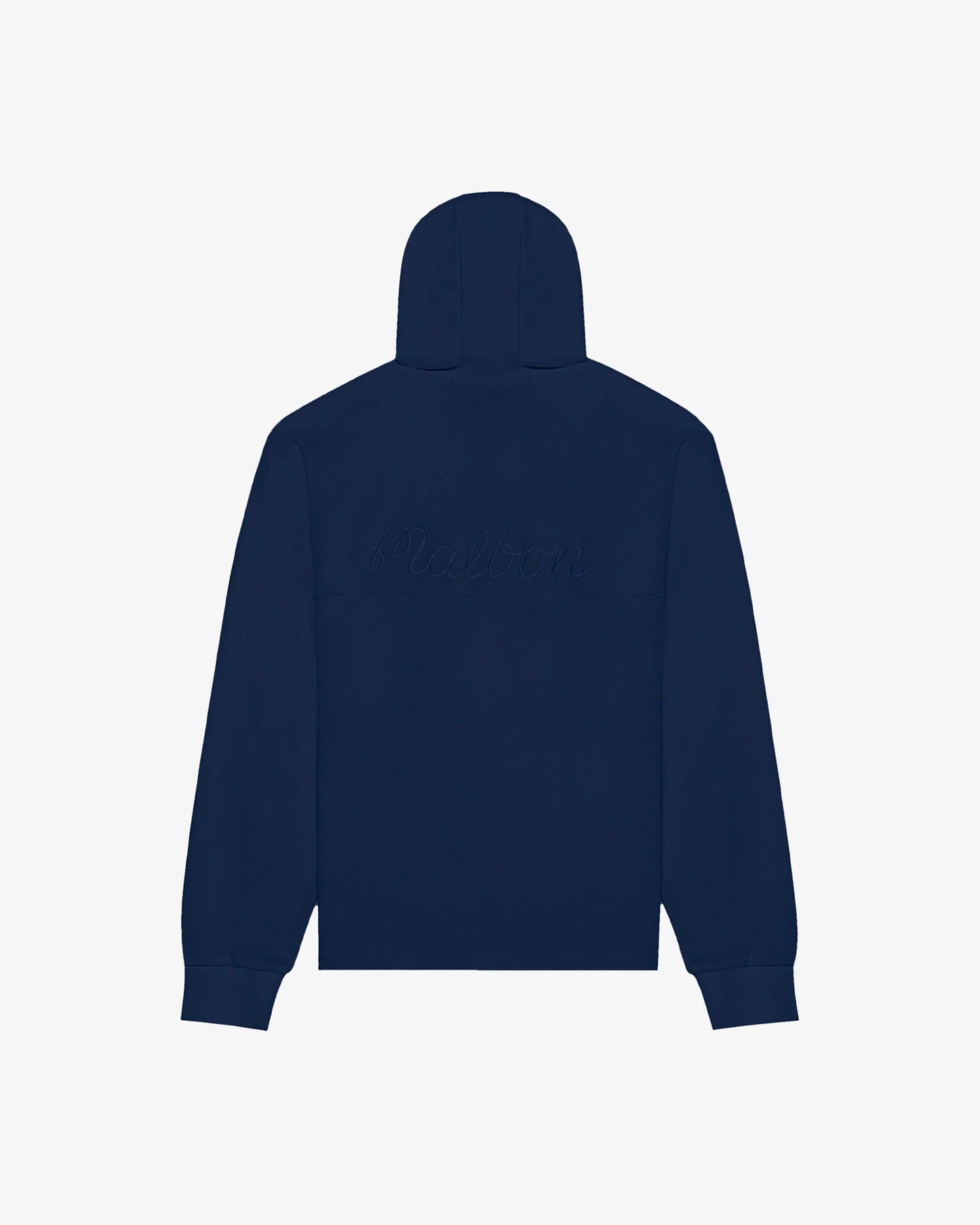 Malbon | Castello French Terry Quarter Zip Hoodie - Ocean
