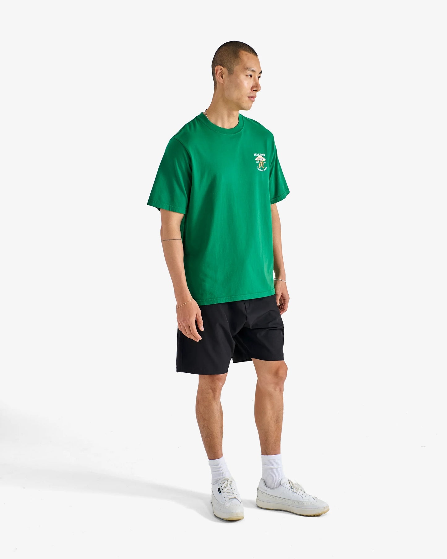 Malbon | Vacation Club Tee - Kelly Green