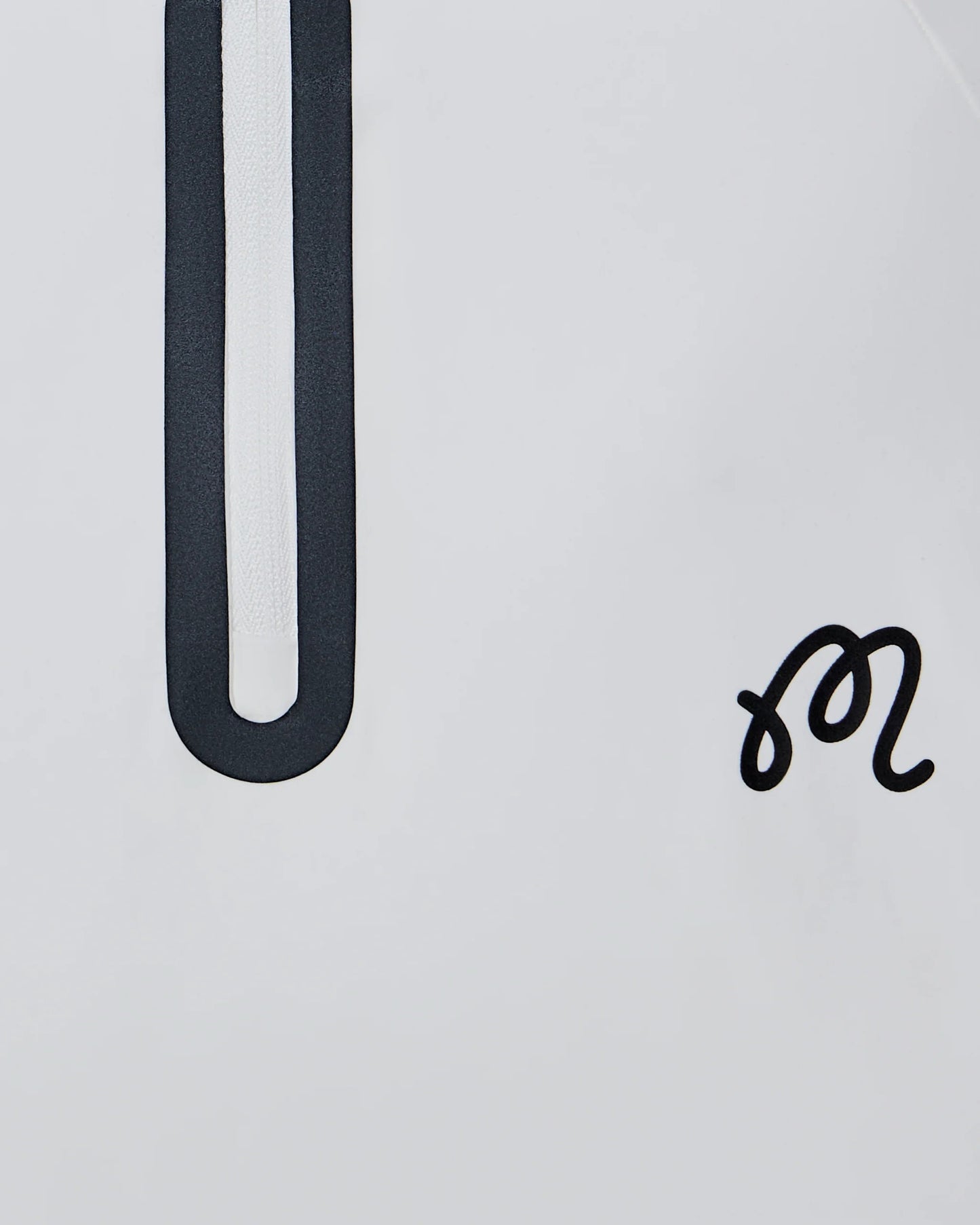 Malbon | Performance Raglan Quarter Zip - White