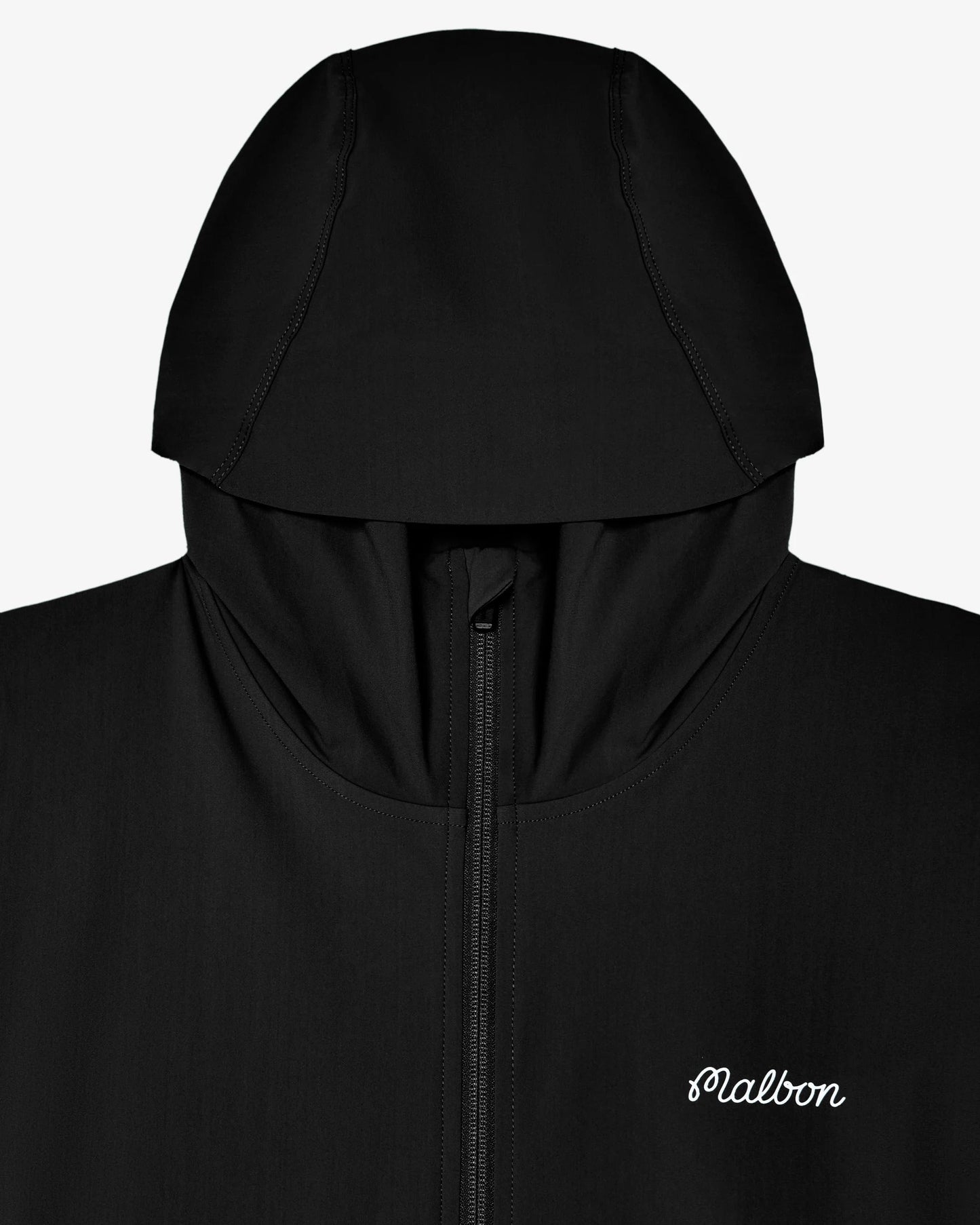 Malbon | Performance Full Zip Shell Jacket - Black