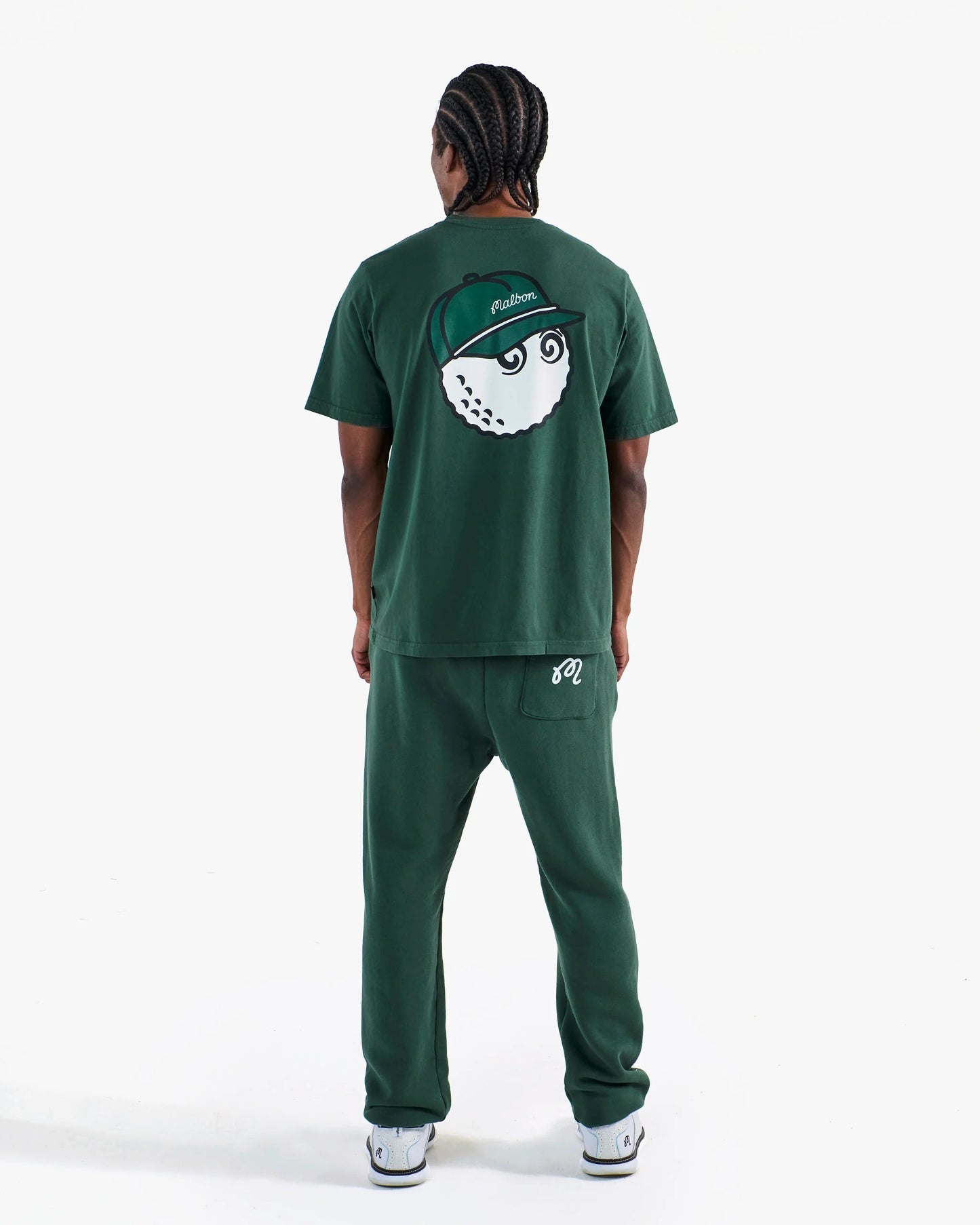Malbon | Bermuda Baldwin Tee - Forest