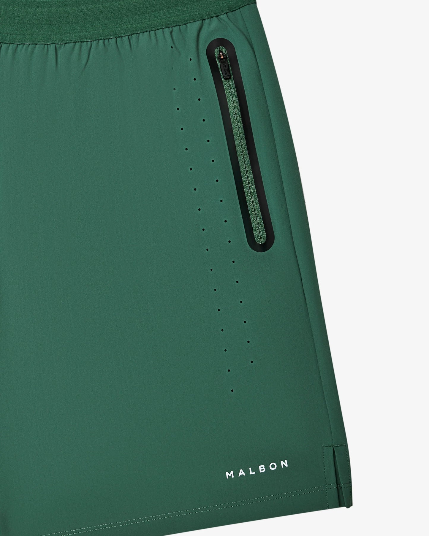 Malbon | Performance 2 in 1 Shorts - Forest/Black