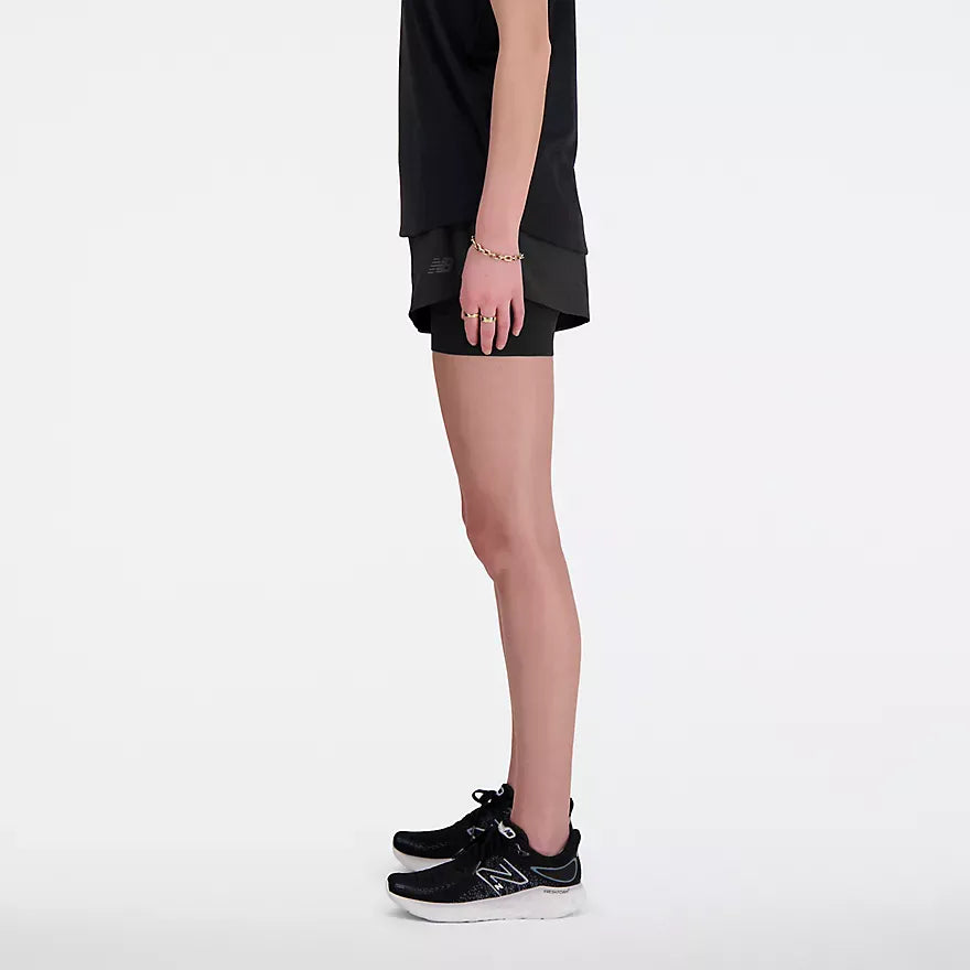 New Balance | RC 2-In-1 Short 3 Inch - Black