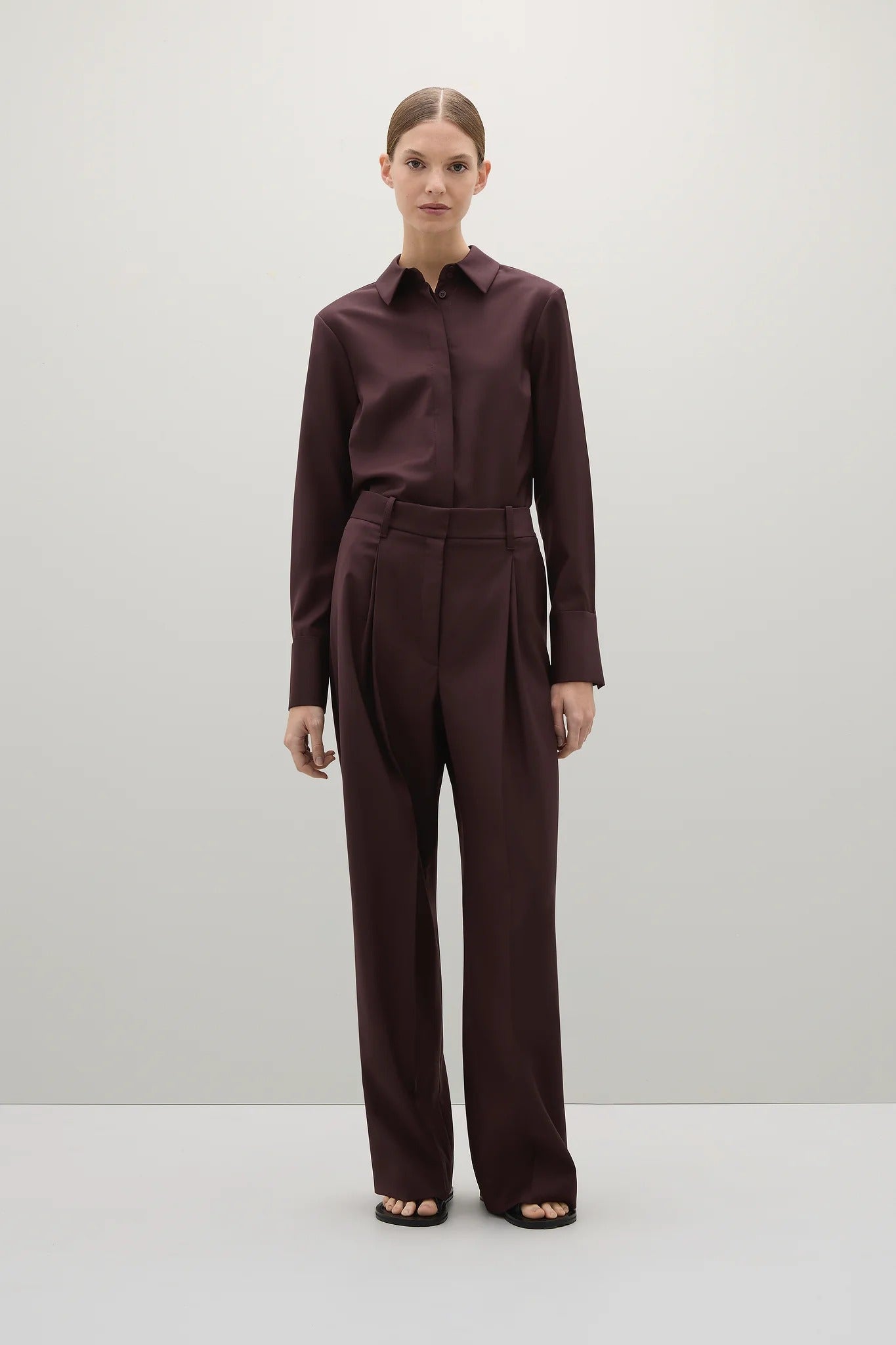 A.Emery | The Philippa Shirt - Mulberry