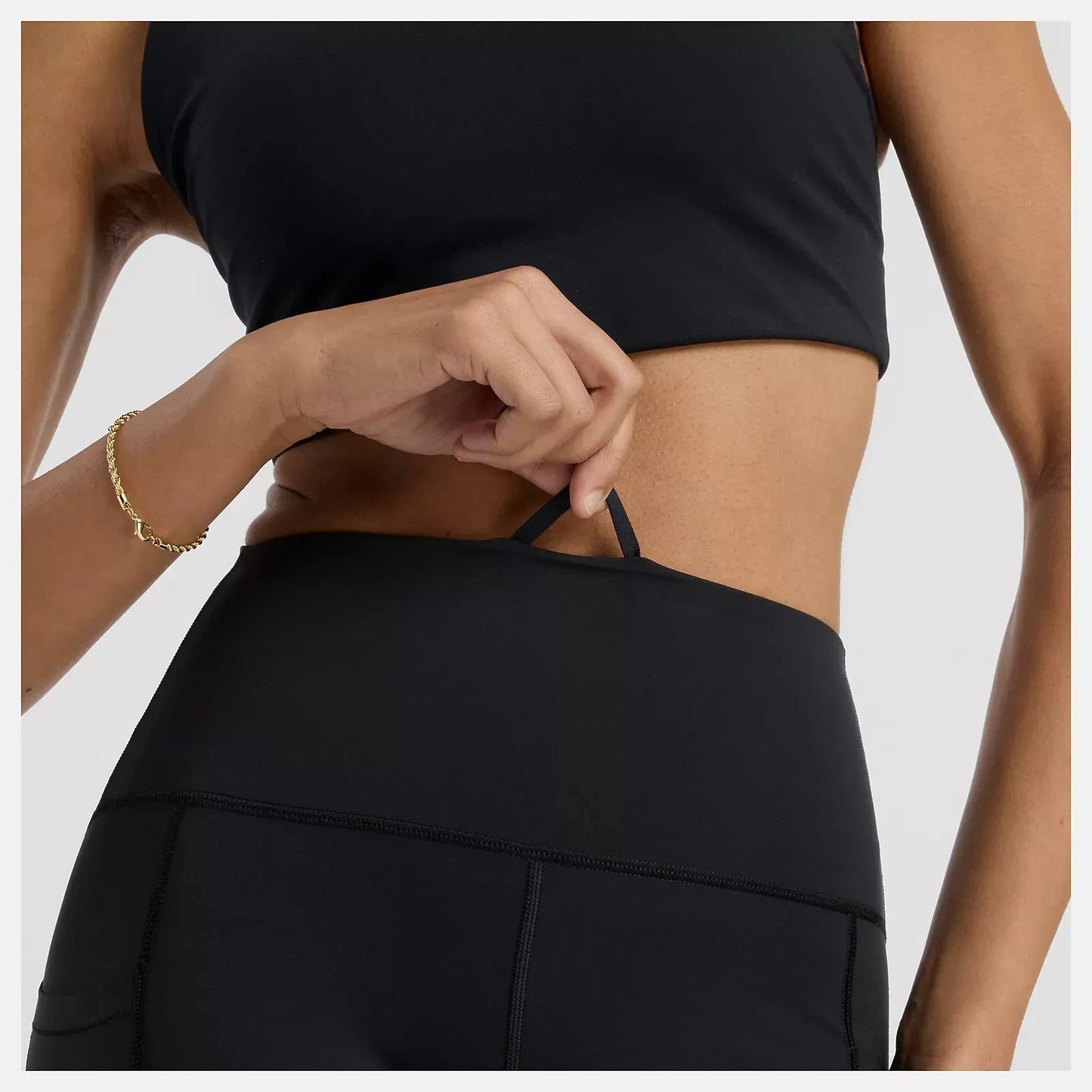 New Balance | Sleek Pocket High Rise Legging 25 Inch - Black