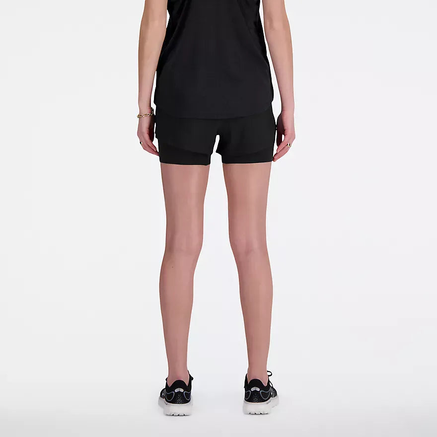 New Balance | RC 2-In-1 Short 3 Inch - Black
