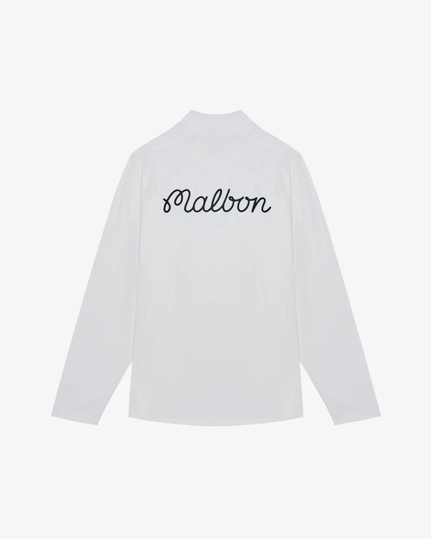 Malbon | Performance Raglan Quarter Zip - White