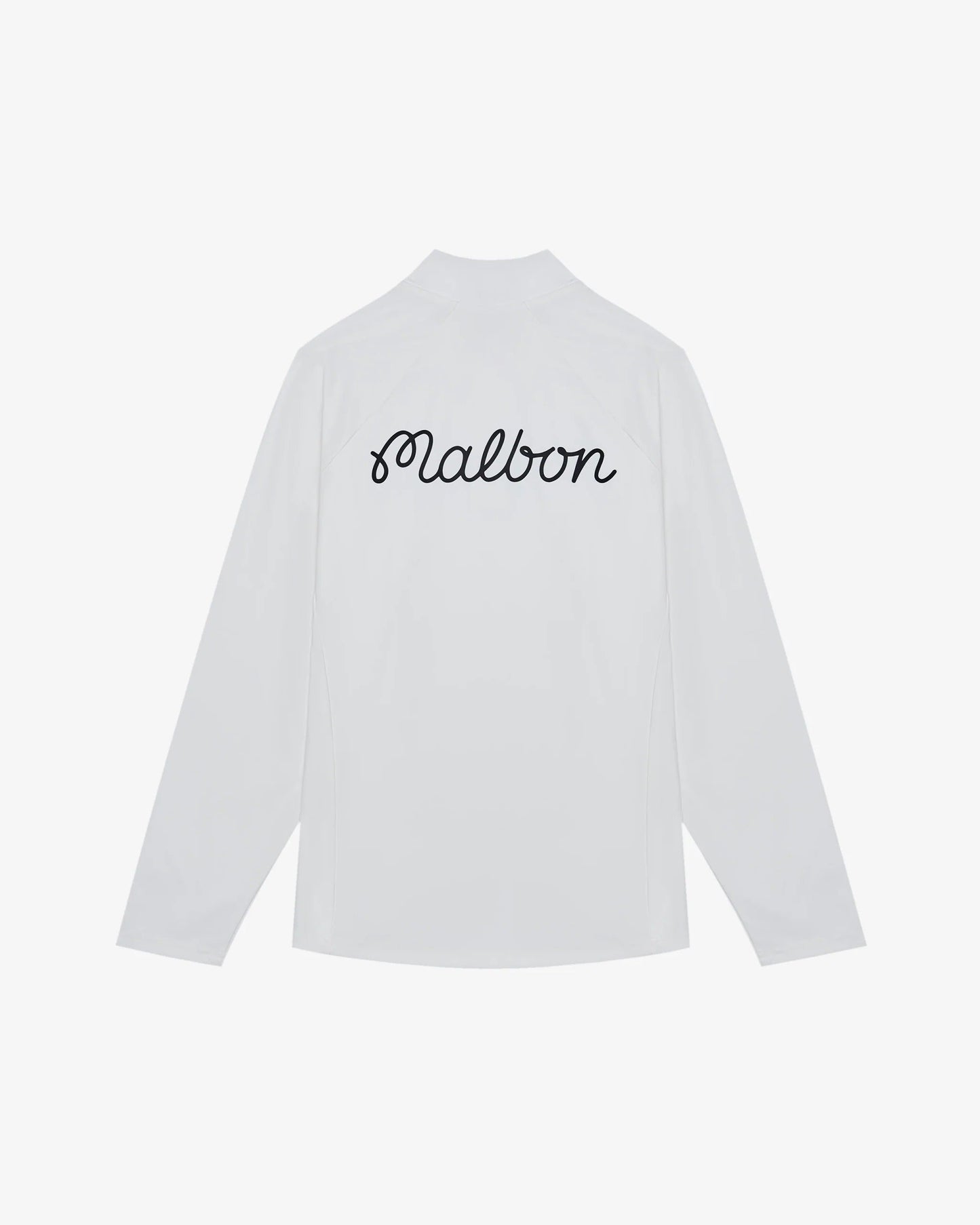 Malbon | Performance Raglan Quarter Zip - White