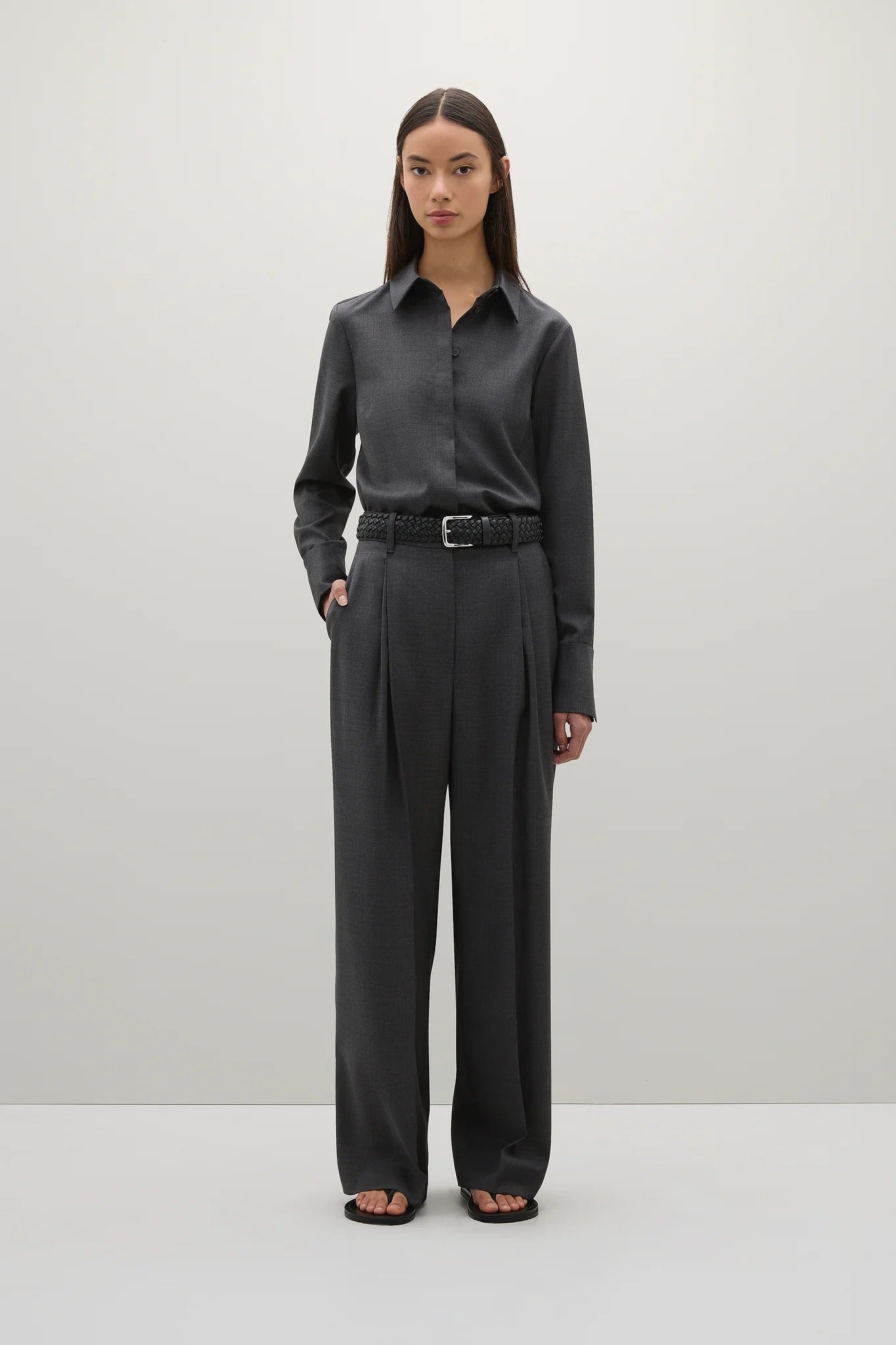A.Emery | The Goddard Pant - Charcoal Melange