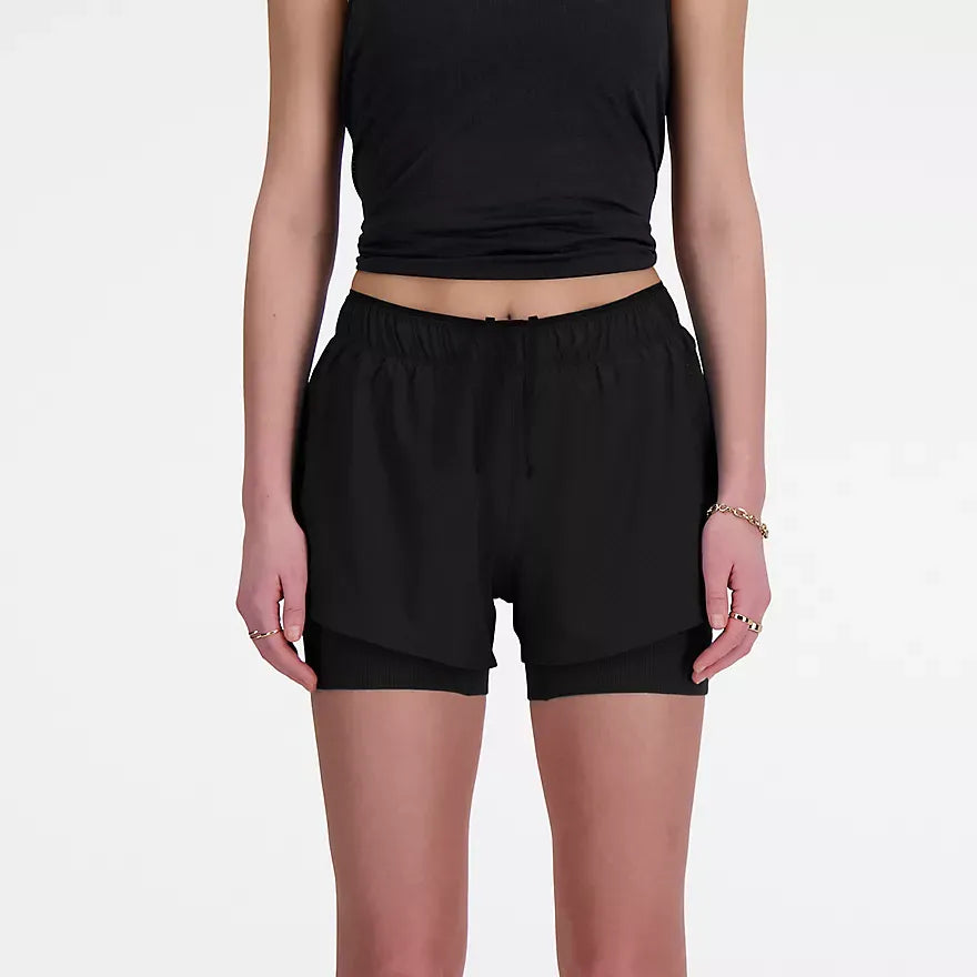 New Balance | RC 2-In-1 Short 3 Inch - Black