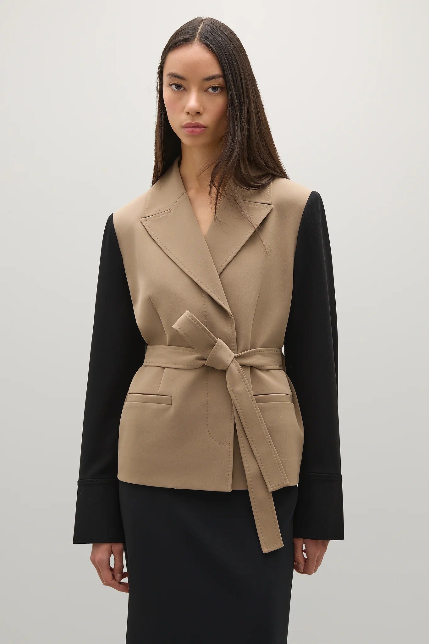 A.Emery | The Harvey Jacket - Black/Fawn