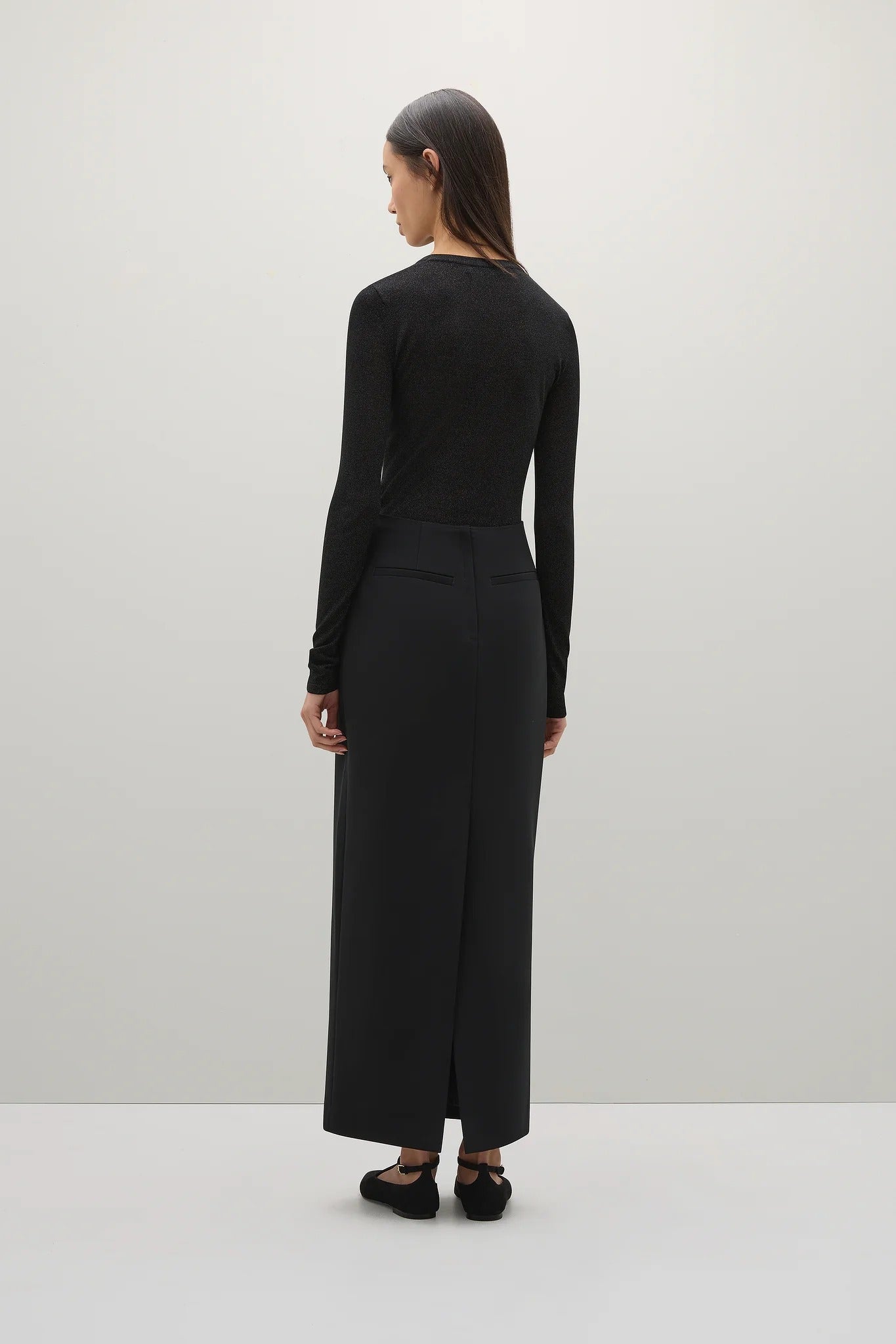 A. Emery | The Charlie Top - Metallic Black