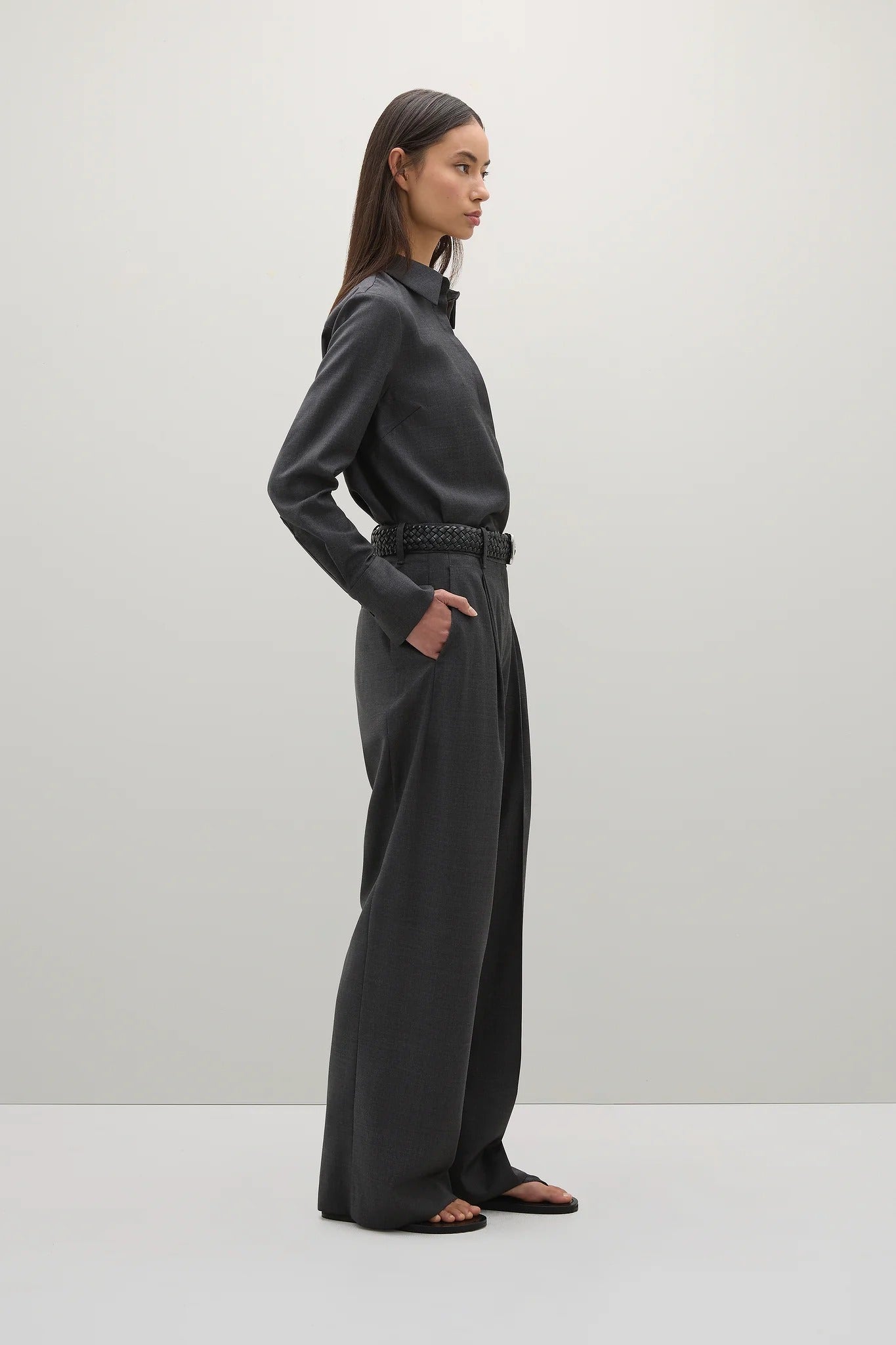 A.Emery | The Goddard Pant - Charcoal Melange