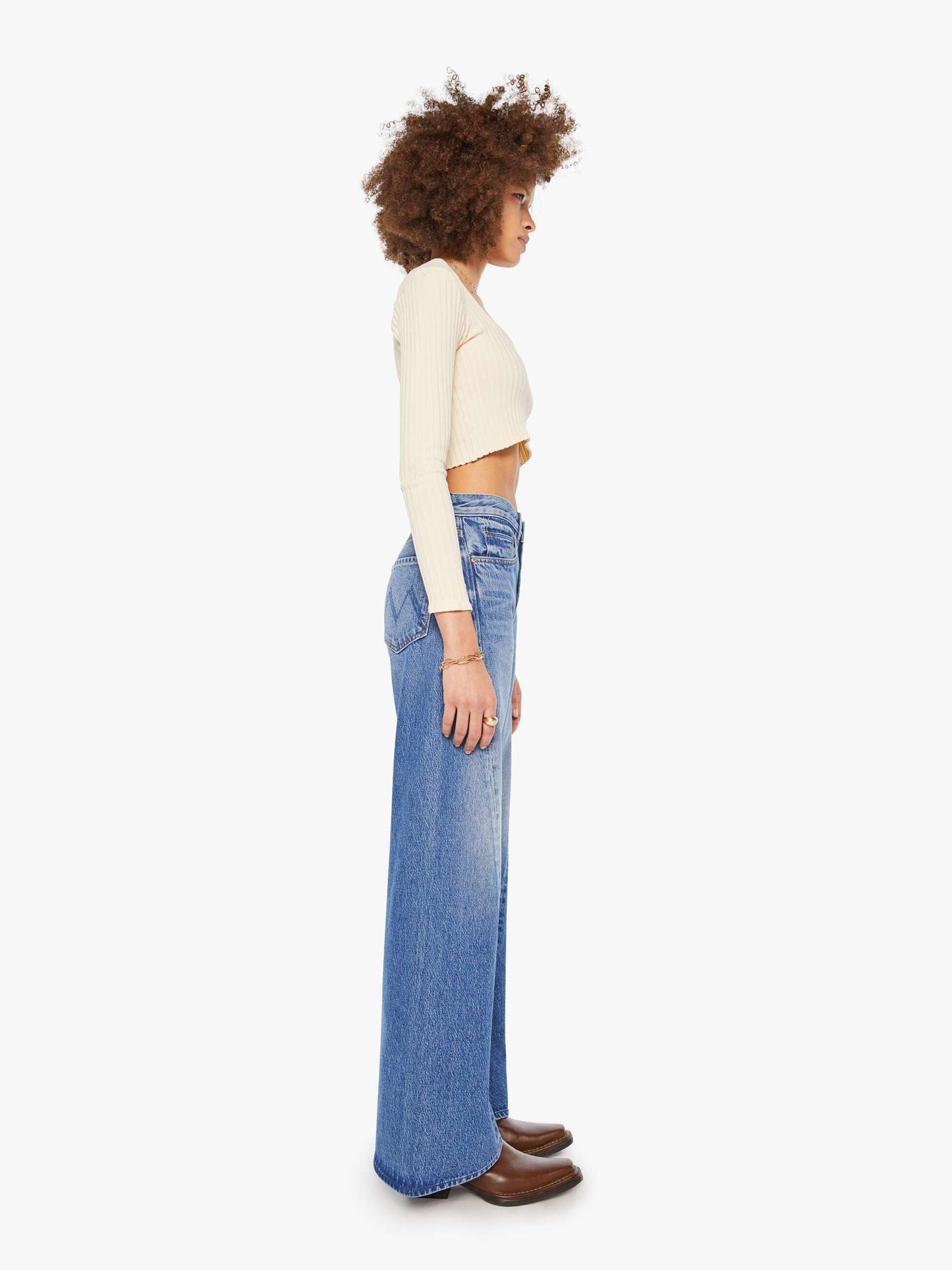 Mother Denim | The Lemon Twist Sneak - Rolling In The Dough