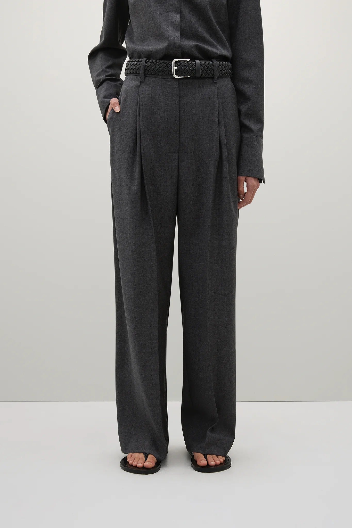 A.Emery | The Goddard Pant - Charcoal Melange