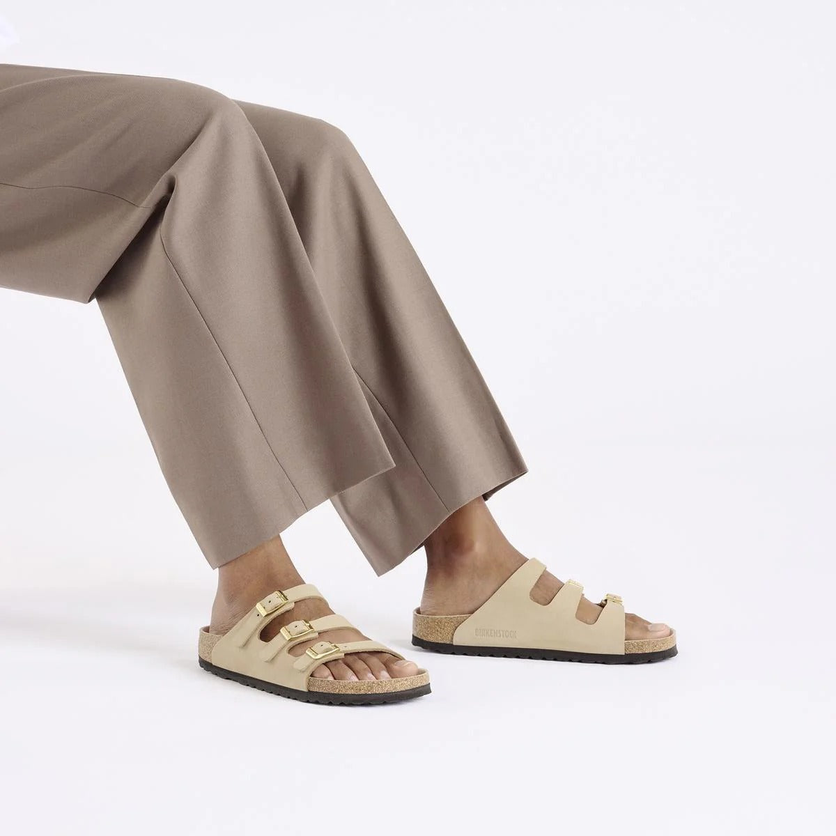 Birkenstock | Florida Nubuck Regular - Sandcastle