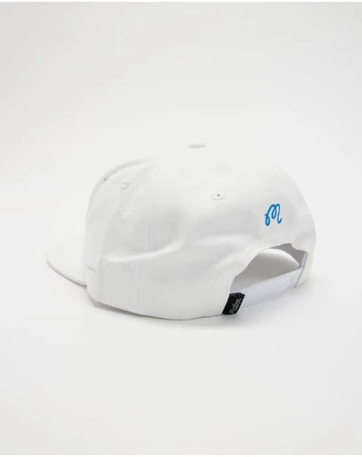 Malbon | Swing Oil Canvas Hat - White