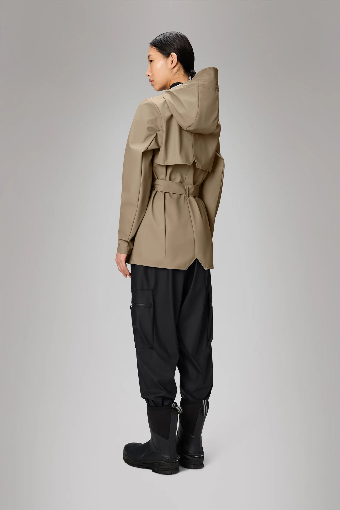 RAINS | Curve Jacket - Beige