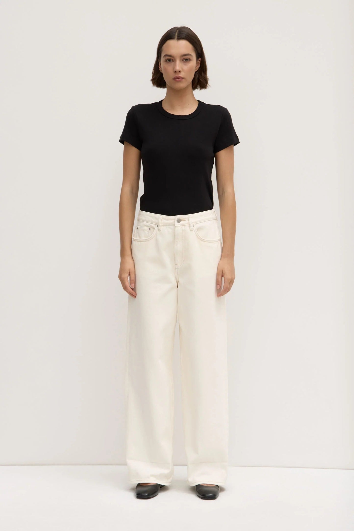 Assembly Label | Boyfriend Jean - Ecru