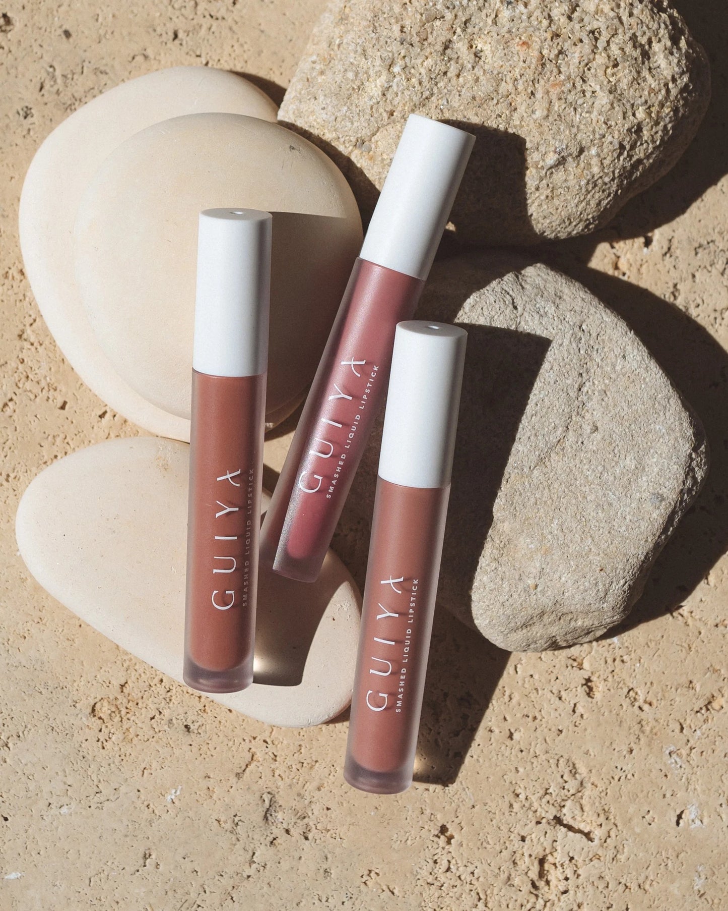 Guiya Minerals | Smashed Liquid Lipstick - Banksia Pink
