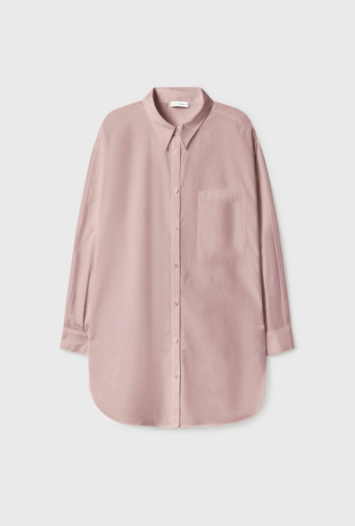 Silk Laundry | Cotton Silk Round Shirt - Lasso