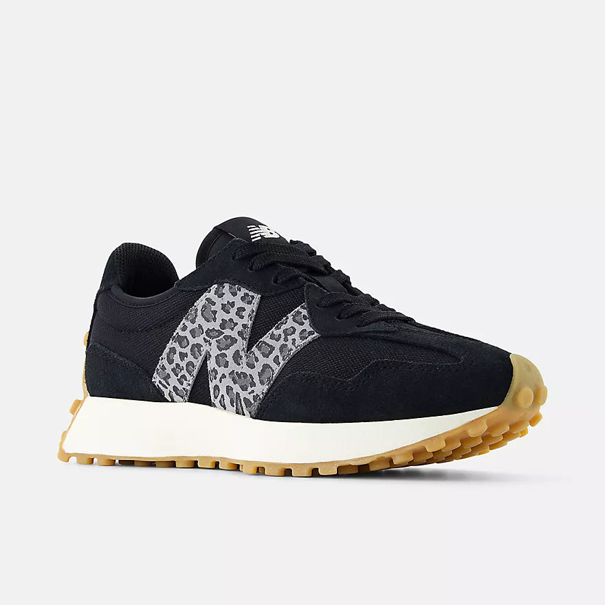 New Balance | 327 - Black & Leopard