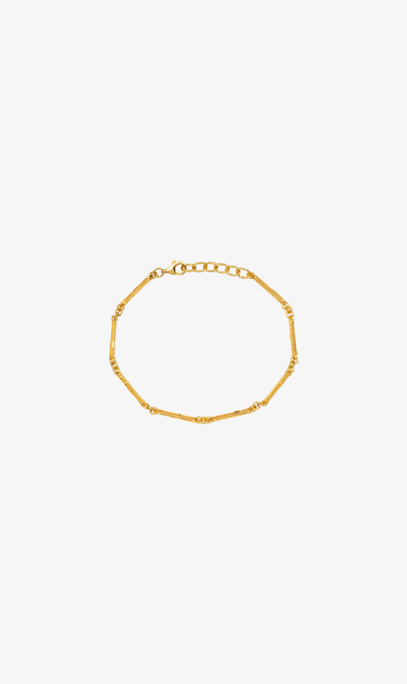 Zoe & Morgan | Ameena Bracelet - 22k Gold Plate