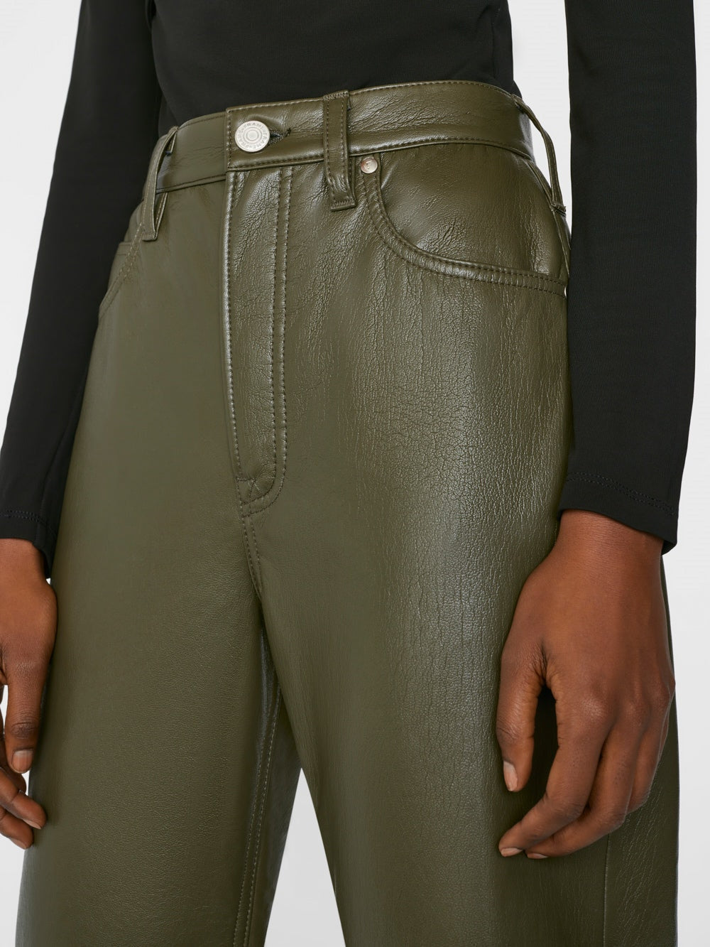 Frame Denim | Le High N Tight Straight - Fatigue