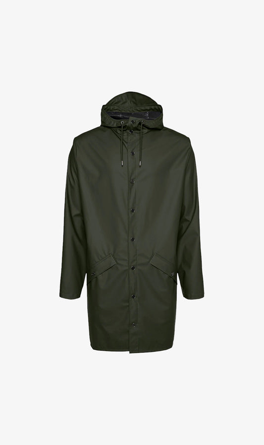 RAINS | Long Jacket - Green