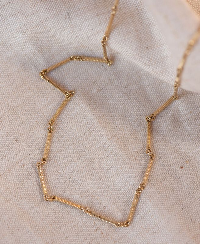 Zoe & Morgan | Ameena Chain 50cm - 22k Gold Plate