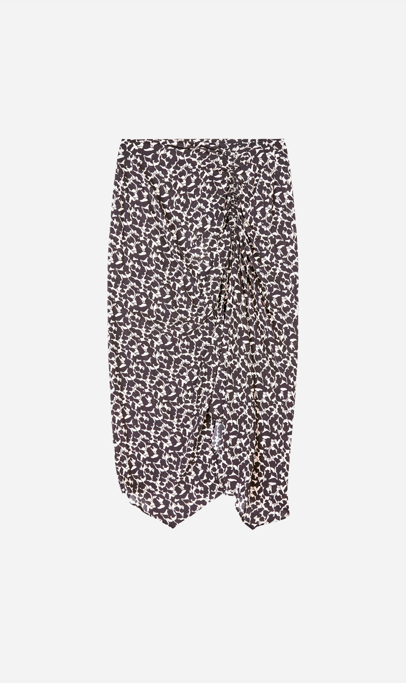 Isabel Marant | Azaria Skirt - Ecru/Black