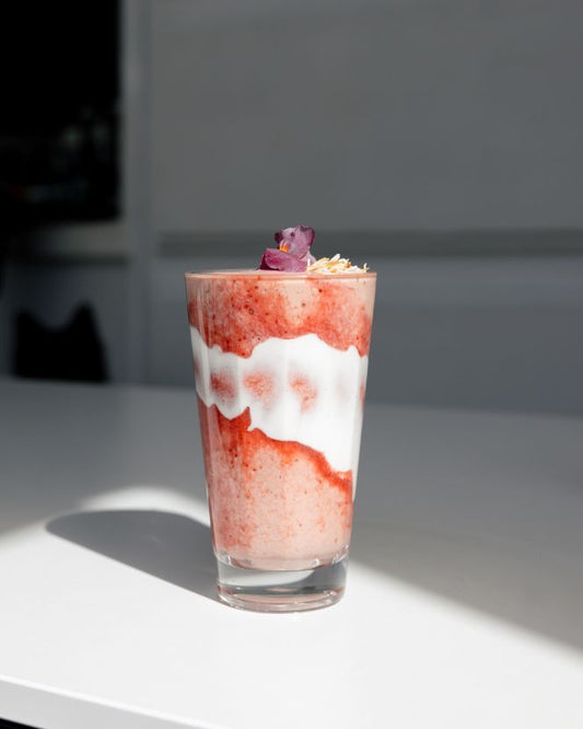 30 Days of Winter Wellness | The Strawberry Glow Smoothie