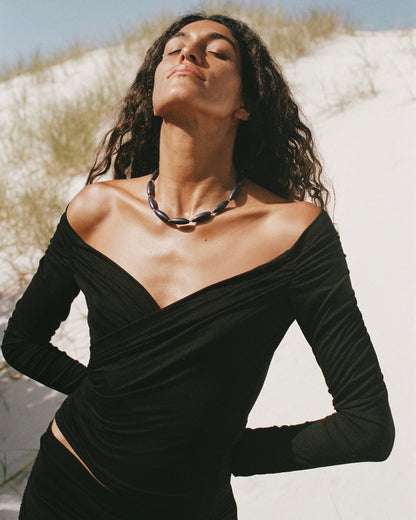 Dominique Healy | Mae Wrap - Black