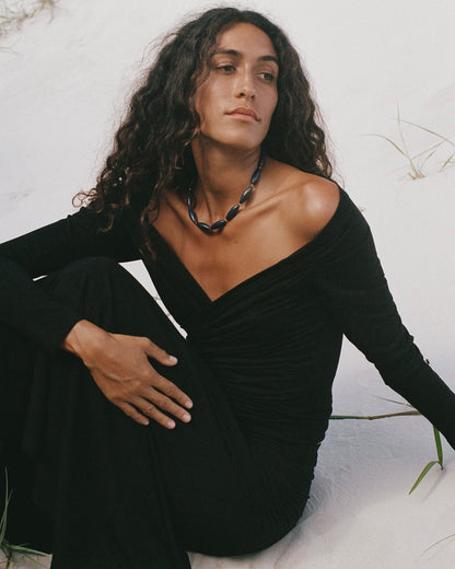 Dominique Healy | Mae Wrap - Black
