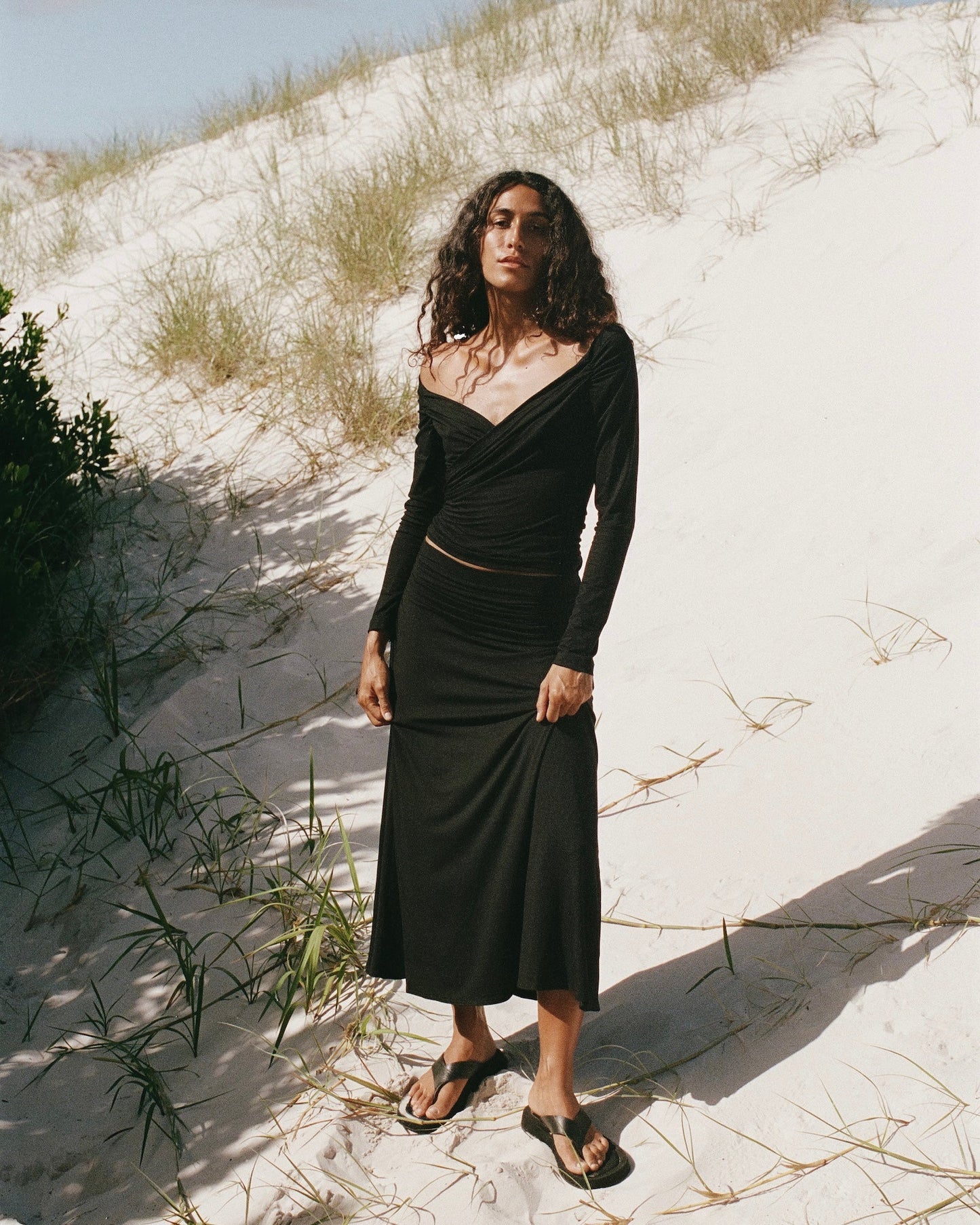 Dominique Healy | Mae Wrap - Black