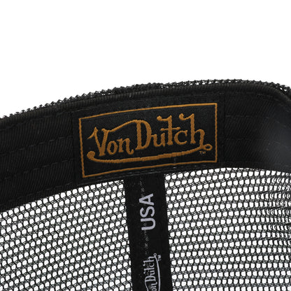 Von Dutch | Triple Black Trucker Hat - Black
