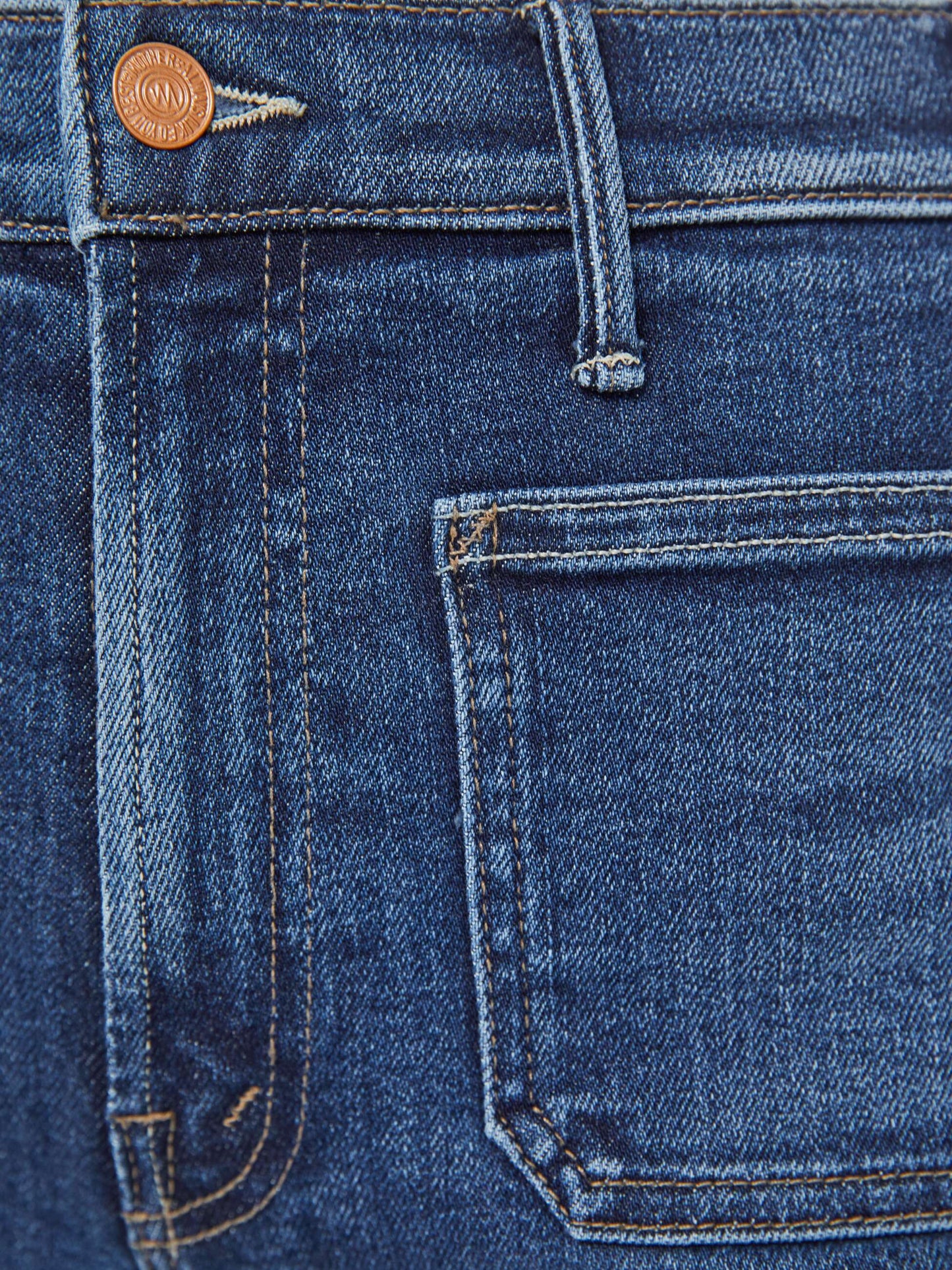 Mother Denim | The Hustler Roller Patch Pocket Skimp - One Last Shot