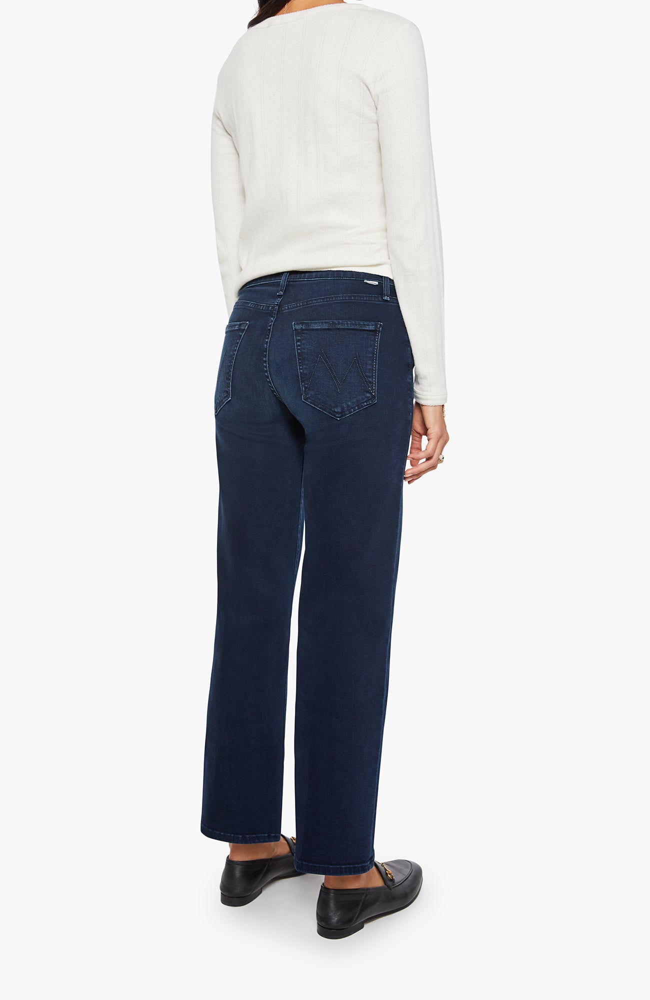 Mother Denim | The Mid Rise Rambler Zip Ankle - Chip On My Shoulder
