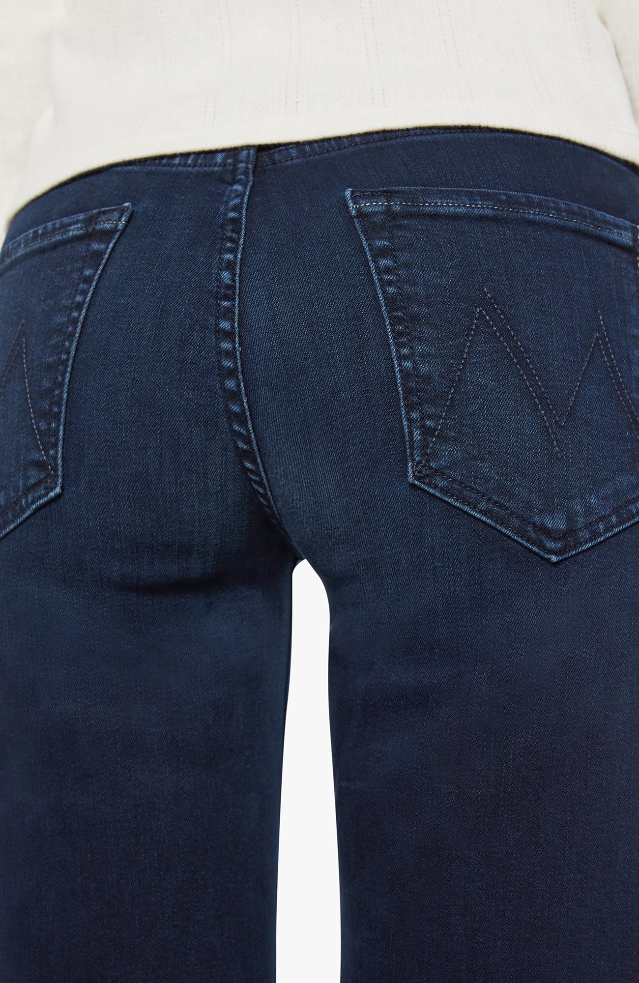 Mother Denim | The Mid Rise Rambler Zip Ankle - Chip On My Shoulder