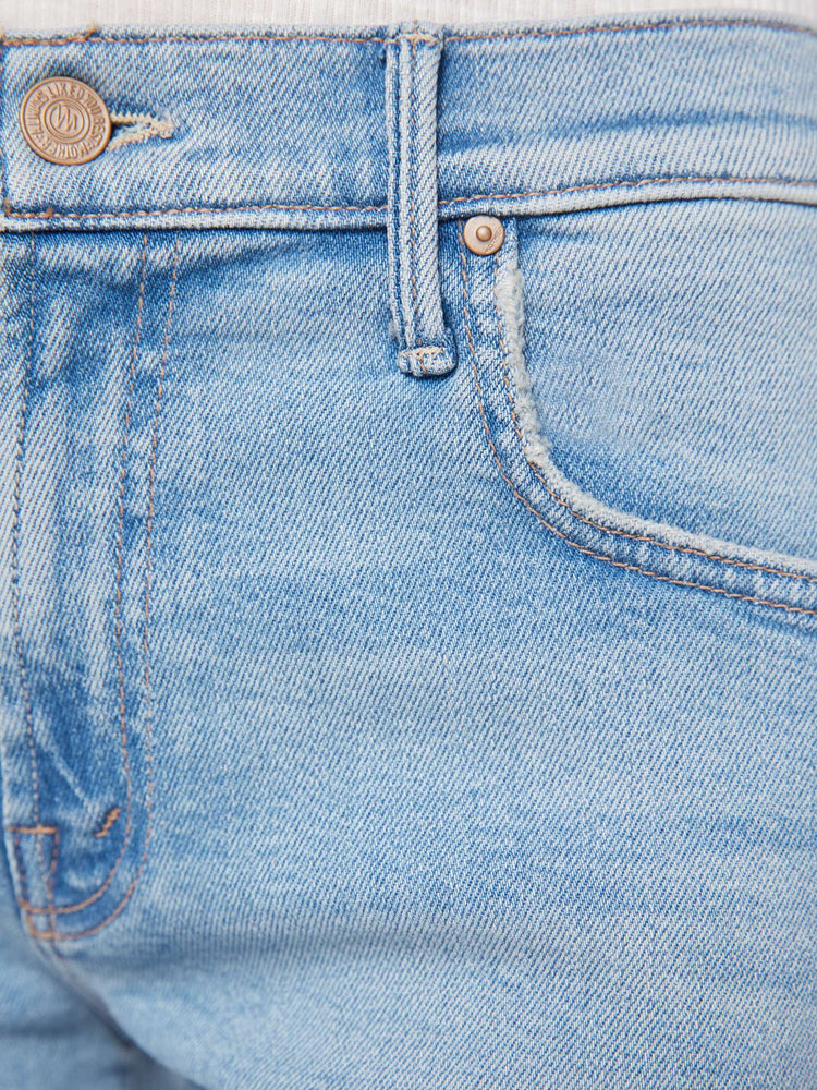 Mother Denim | The Mid Rise Maven Sneak - Blowing In The Wind