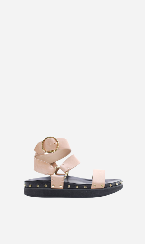 La Tribe | Studded Sandal - Nude