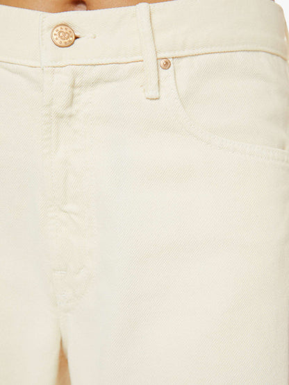Mother Denim | The Lemon Twist Sneak - Natural