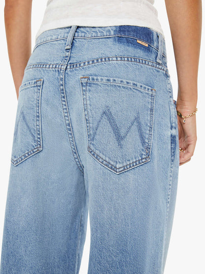 Mother Denim | The Delinquent Button Nerdy - Birds Gone Wild