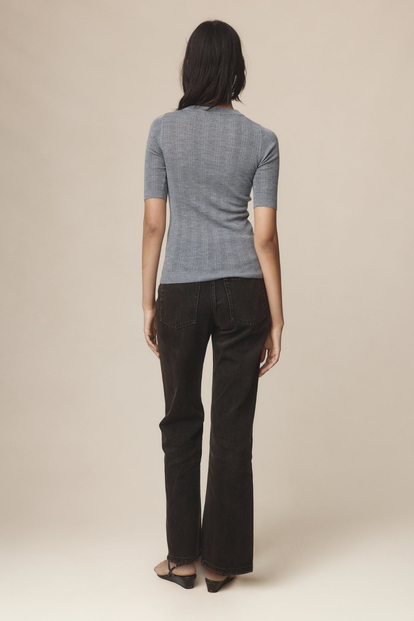 Marle | Layla Tee - Soft Charcoal