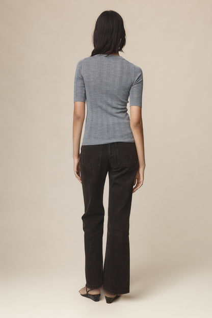 Marle | Layla Tee - Soft Charcoal